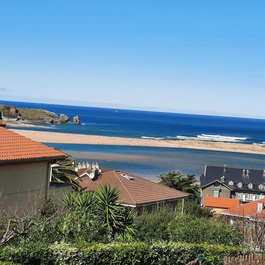 Apartamento Duplex Con Vistas Al Mar Los Girasoles Mogro Exterior foto