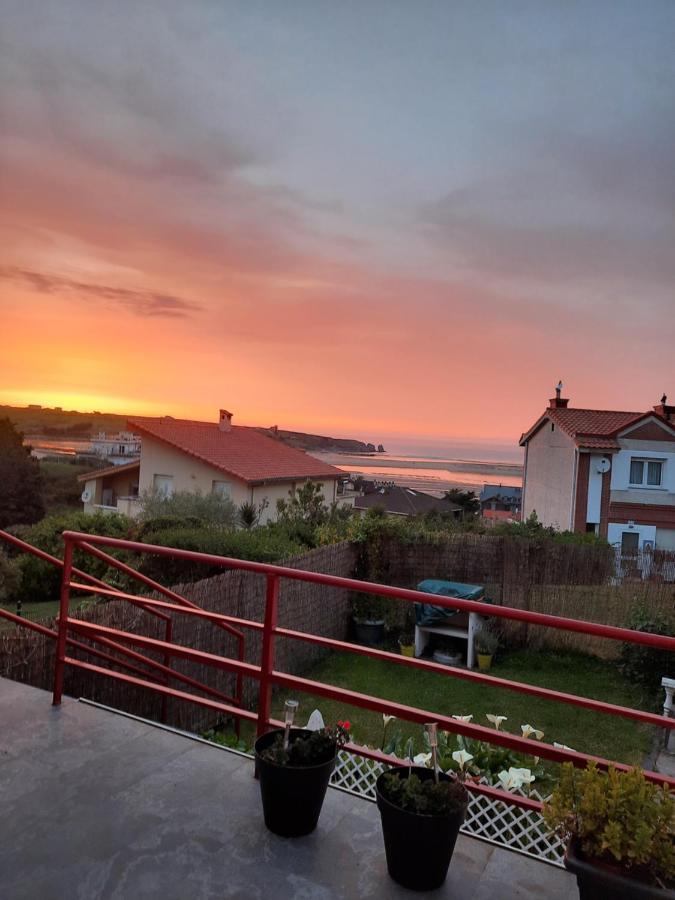 Apartamento Duplex Con Vistas Al Mar Los Girasoles Mogro Exterior foto